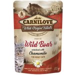 Carnilove Cat Wild Boar with Chamomile 85 g – Sleviste.cz