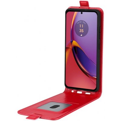 PROTEMIO 66159 Vyklápěcí pouzdro pro Motorola Moto G84 5G červené – Zbozi.Blesk.cz