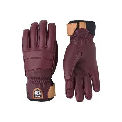 Hestra Fall Line 5 finger Women Bordeaux červená – Hledejceny.cz