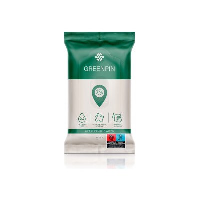 Siberina Wellness GreenPin. vlhčené čisticí ubrousky 24 ks – Hledejceny.cz