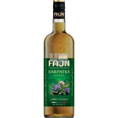 Fajn karpatka 25% 1 l (holá láhev) – Zbozi.Blesk.cz