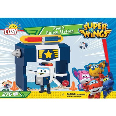 Cobi 25131 SUPER WINGS Paulova policejní stanice 275 ks – Zboží Dáma