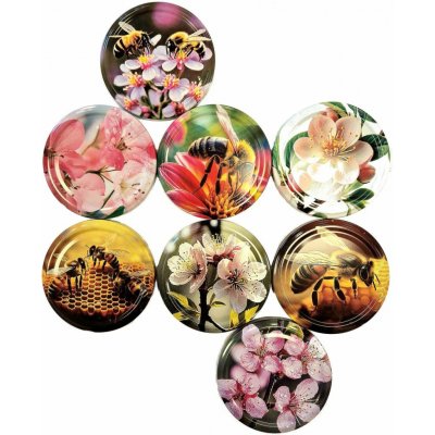 Víčko na med mix twist 82 Balení: 1ks – Zboží Dáma