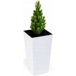 Lamela Květináč Finezja 250 x 250 mm ratan bílý – Hledejceny.cz