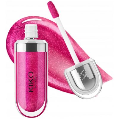 Kiko Milano Lesk na rty 3D Hydra béžový s třpytkami 6,50 ml – Sleviste.cz