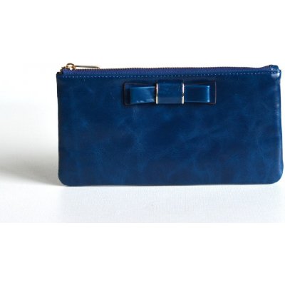 Bright Dámská peněženka kapsa kožená dlouhá s mašličkou BR17 DA019 01KUZ  modrá od 899 Kč - Heureka.cz