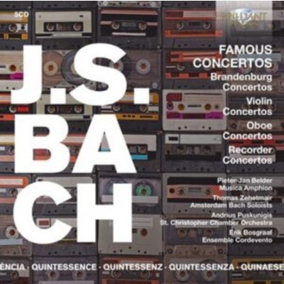 Famous Concertos J.S. Bach CD – Zboží Mobilmania