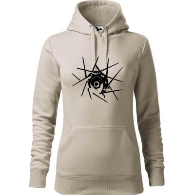 Cyclo výplet mikina dámská Cape s kapucí Ledově šedá – Hledejceny.cz