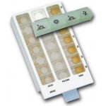 Obzor Set Dávkovač léků 02 bílý + 04 denní – Zboží Dáma