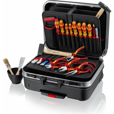KNIPEX 00 21 06 HL S Kufr na nářadí „BIG Basic Move“ pro elektrikáře 24 dílů 515 mm – Zboží Dáma