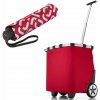 Nákupní taška a košík Reisenthel Carrycruiser, červená