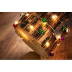 Řetěz MagicHome Vánoce Bell, 20x LED bílá, se zvonečkem, 2xAA, jednoduché svícení, osvětlení, L-1,9 m – Hledejceny.cz