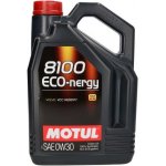 Motul 8100 ECO-NERGY 0W-30 5 l – Zboží Mobilmania