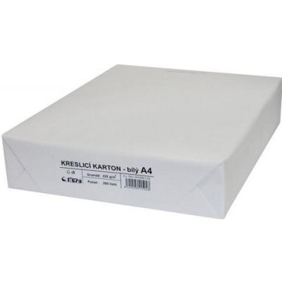 Kreslicí karton A4 - akvarelový, 220g/m2, 200 listů, bílý – Hledejceny.cz