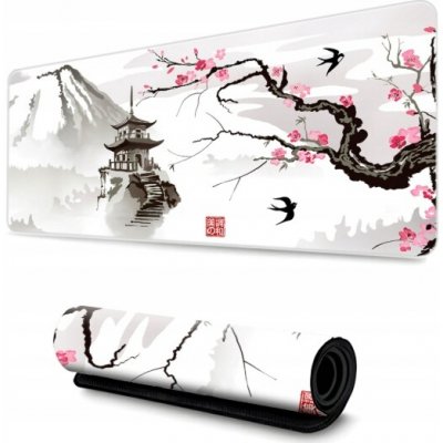 HERNÍ PODLOŽKA POD MYŠ 90X40CM NA STŮL DÁREK JAPONSKO ASIE – Zboží Živě