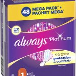 Always Platinum Normal velikost 1 Vložky s křidélky 48 ks – Zboží Dáma