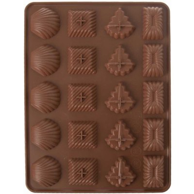 Silikonová forma na vánoční cukroví - mix tvarů – Zboží Dáma