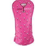 Best Of Golf America Golfaholic headcover na driver růžový – Zboží Dáma