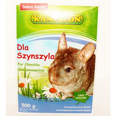 Kameleon krmení Činčila 0,5 kg – Zboží Mobilmania