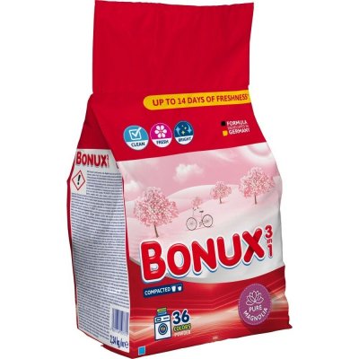 Bonux Color Pure Magnolia 3v1 prací prášek na barevné prádlo 36 PD 2,34 kg – Hledejceny.cz