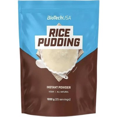 BioTechUSA Rice Pudding natural 1000 g – Zbozi.Blesk.cz