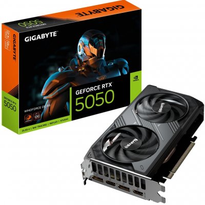 Gigabyte GeForce RTX 5050 WINDFORCE OC 8GB GDDR6 GV-N5050WF2OC-8GD – Sleviste.cz