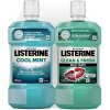 Ústní vody a deodoranty Listerine CoolMint 500 ml + Clean &Fresh 500 ml