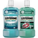 Listerine CoolMint 500 ml + Clean &Fresh 500 ml – Zbozi.Blesk.cz