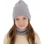 Merino set čepice a tubusu vrstvý Fialkový – Zboží Mobilmania