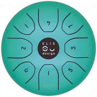 ELIS DESIGN Kovový bubínek Drumboo malý mátový – Zboží Dáma