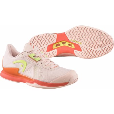 Head Sprint Pro 3.5 AC Women Salmon/Lime