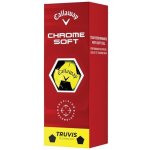 Callaway Chrome Soft Truvis žluté 3 ks – Zboží Dáma
