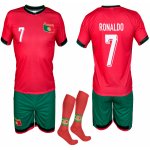 ShopJK dětský fotbalový dres s podkolenkami Ronaldo Portugalsko komplet – Hledejceny.cz