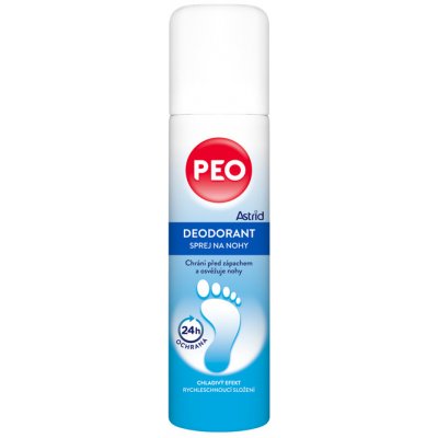 PEO Deodorant spray na nohy s chladivým efektem 150 ml – Zboží Mobilmania