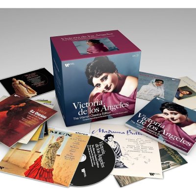 VA - Victoria de los Angeles - The Warner Classics Edition 59 CD – Zboží Mobilmania