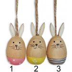 Zajíc závěs dřevo 3cm mix – Hledejceny.cz