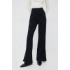 Dámské klasické kalhoty United Colors of Benetton dámské kalhoty široké high waist 46VUDF027.100 černé