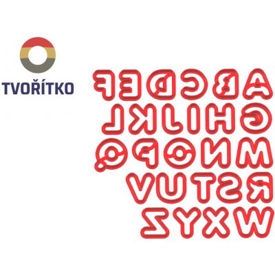 TVOŘÍTKO Abeceda - vykrajovátka – Hledejceny.cz