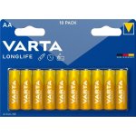 Varta Longlife AA 10ks 4106101461 – Zboží Živě