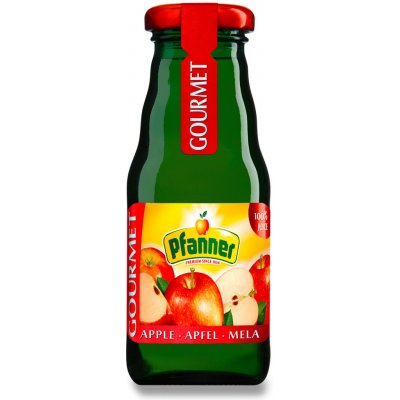 Pfanner Gourmet ovocný džus jablko 100% 24 x 200 ml – Zbozi.Blesk.cz