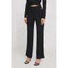 Dámské klasické kalhoty Calvin Klein Jeans dámské široké high waist J20J222685 černé