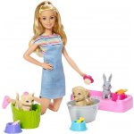 Barbie herní set koupání zvířátek – Sleviste.cz