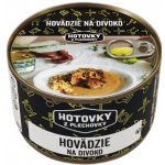 Hotovky z plechovky Hovězí na divoko 400 g – Zboží Dáma
