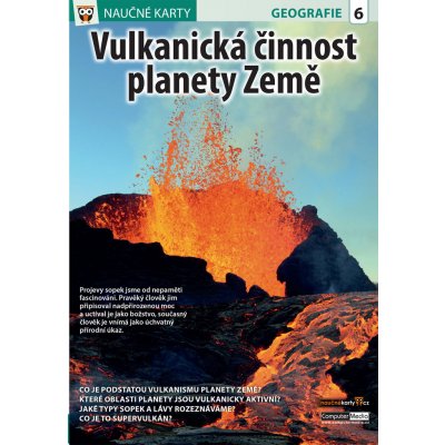 Naučné karty Vulkanická činnost planety Země