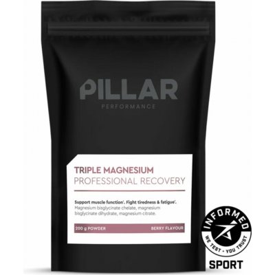 Pillar Triple Magnesium Powder sáček Lesní plody 200 g – Hledejceny.cz