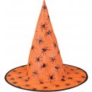 klobouk čarodějnický/halloween oranžový