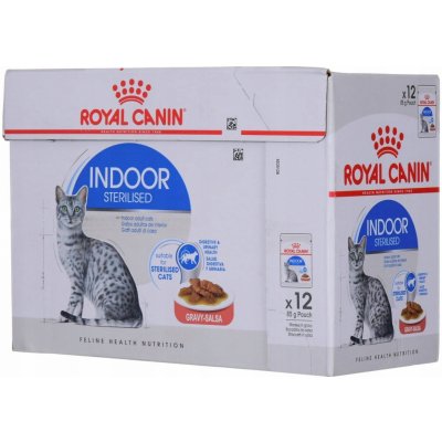 Royal Canin Indoor v omáčce 12 x 85 g – Zboží Mobilmania