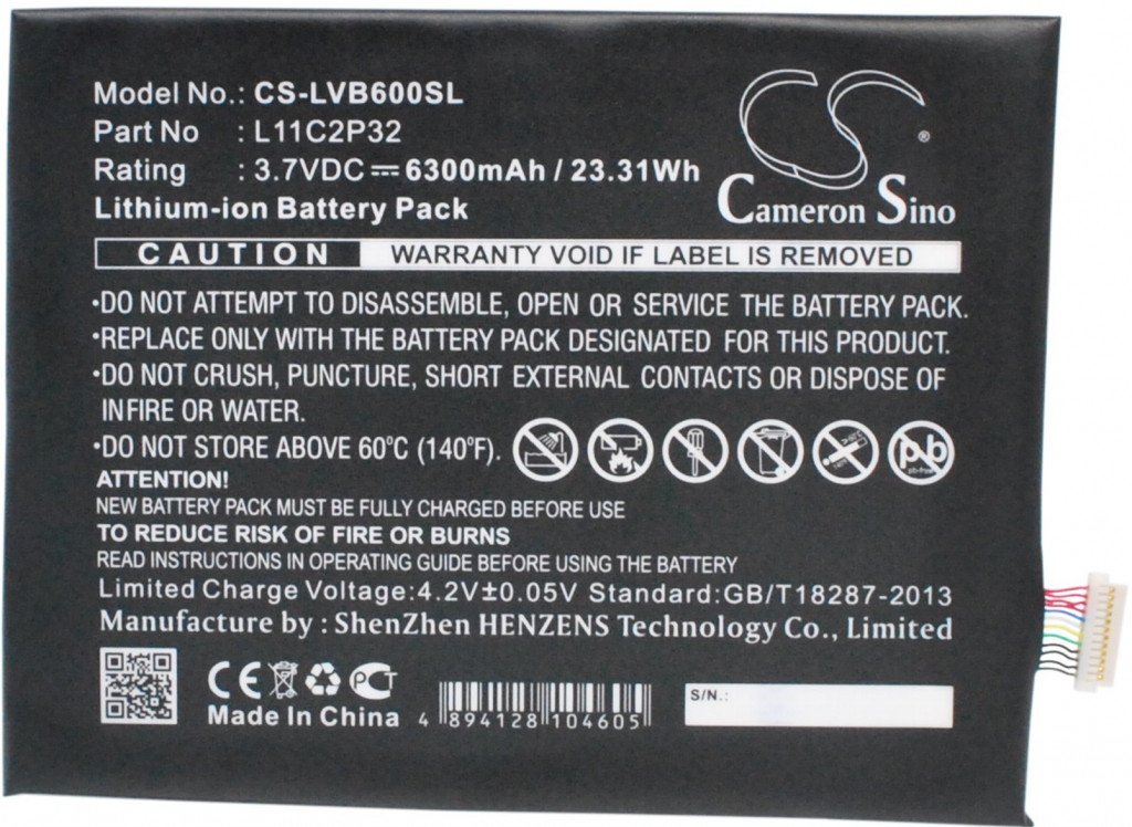 Cameron Sino CS-LVB600SL 6300mAh