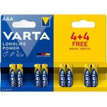 Varta Longlife Power AAA 8ks – Zboží Živě