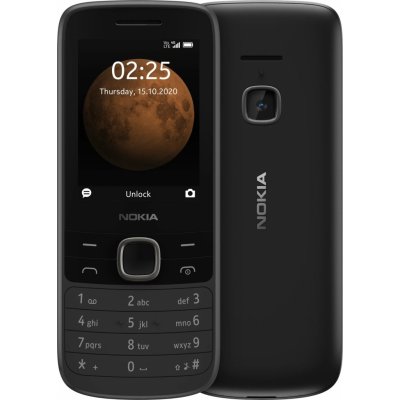 Pouzdro Nokia 225 4G Dual Sim černé 16QENB01A08 – Zboží Mobilmania